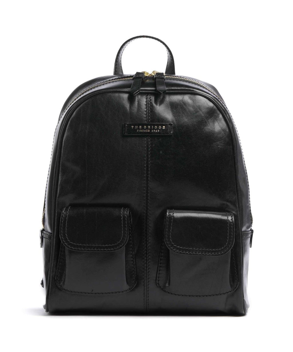 The Bridge Flora Backpack nero