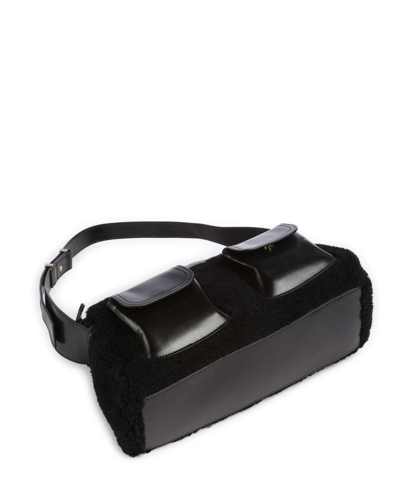 The Bridge Flora Wow Shoulder bag nero