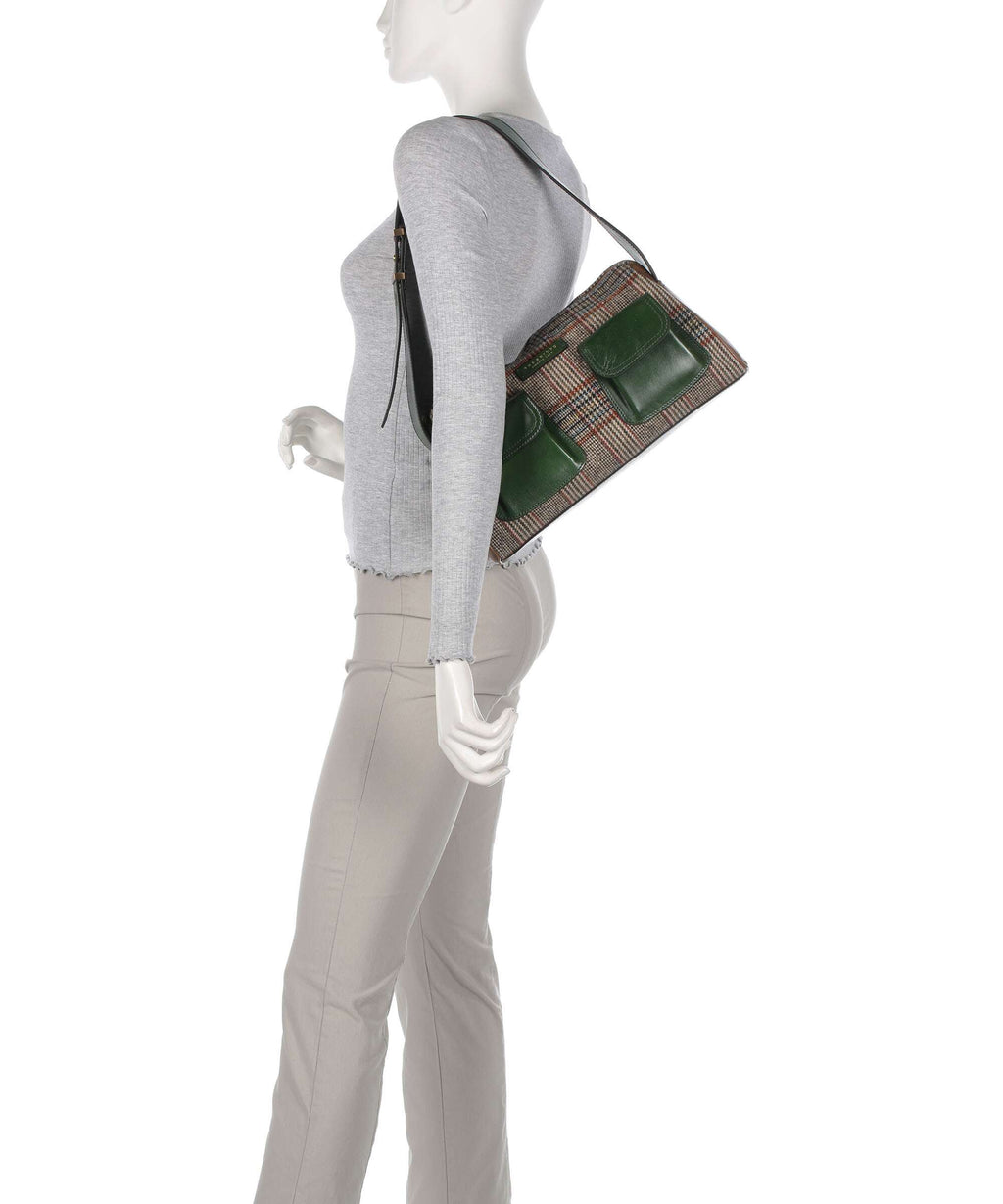 The Bridge Flora Wow Shoulder bag check old england