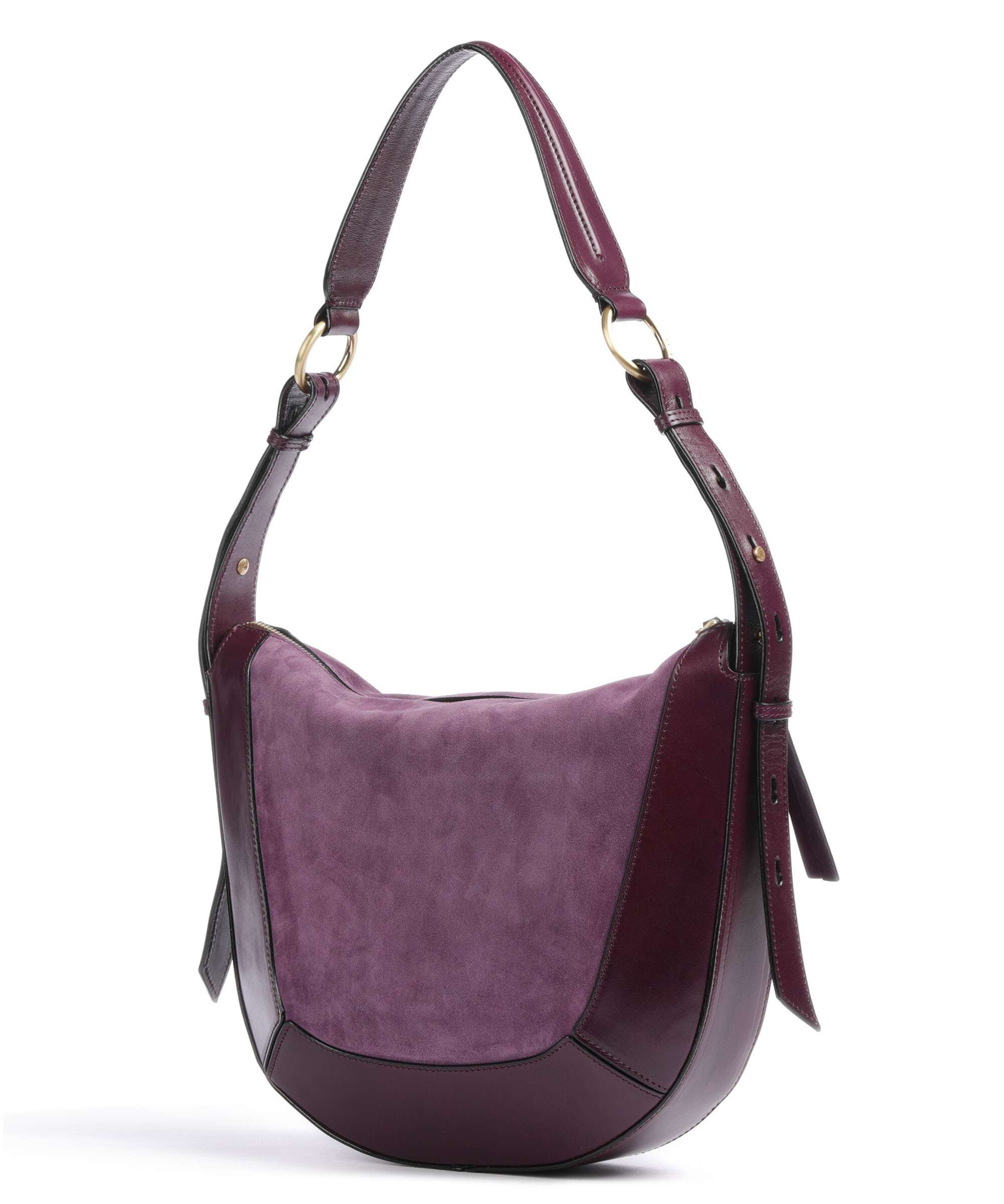 The Bridge Fedora Hobo bag grape