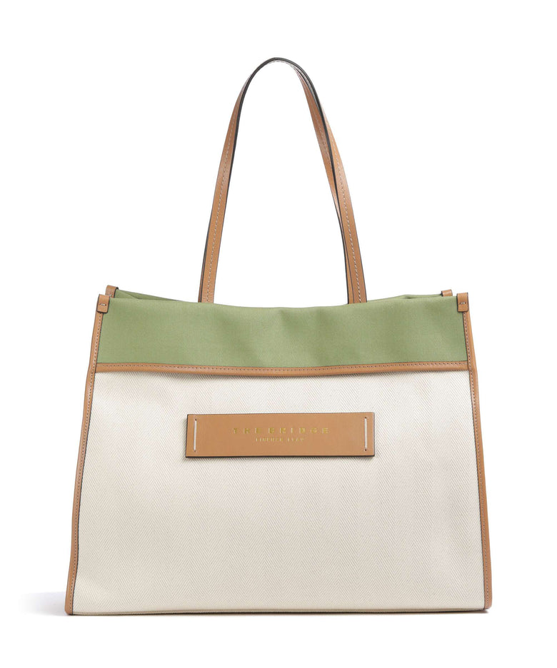 The Bridge Elisa Tote bag natural/marzipan/fico