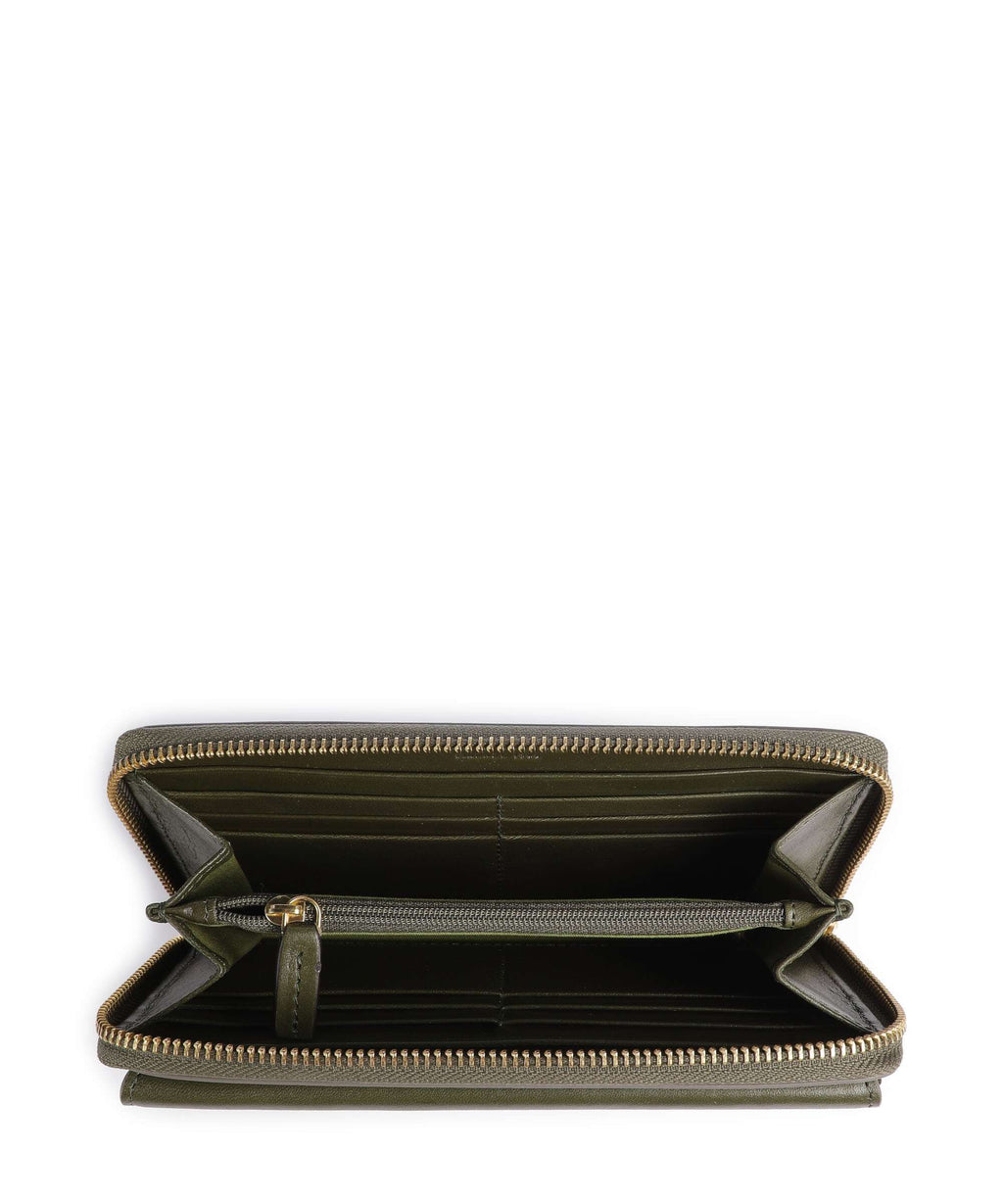 The Bridge Ginevra RFID Wallet thyme