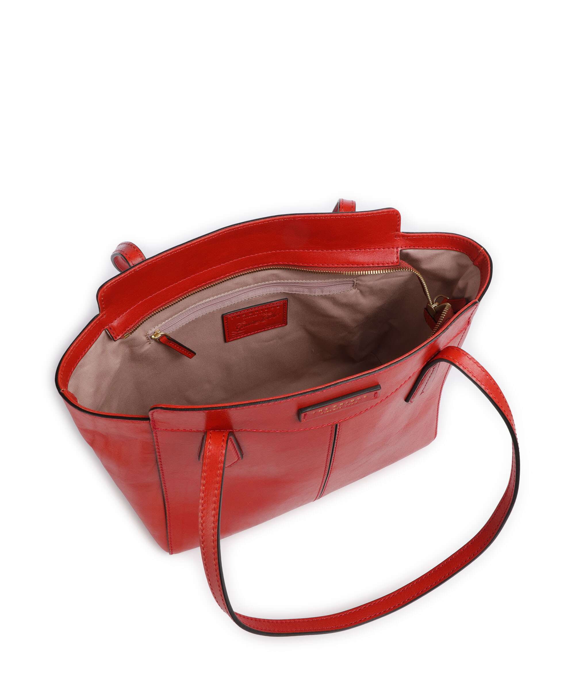 The Bridge Gloria Tote bag burnt orange