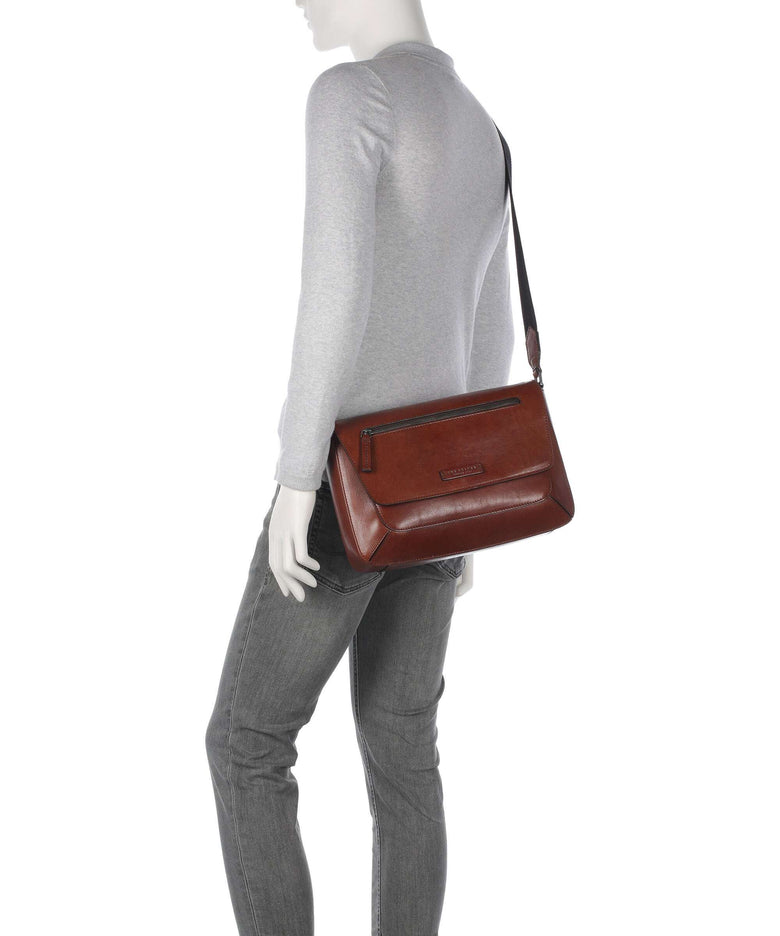 The Bridge Giulio Messenger bag brown