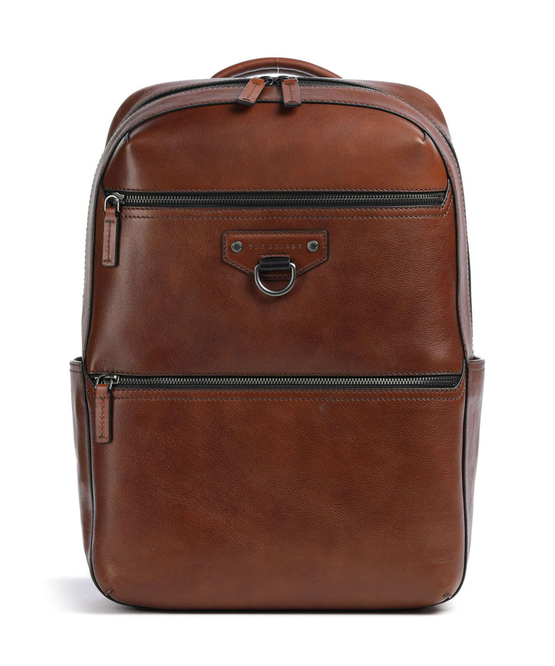 The Bridge Iacopo Backpack marrone/rut scamosciato opaco