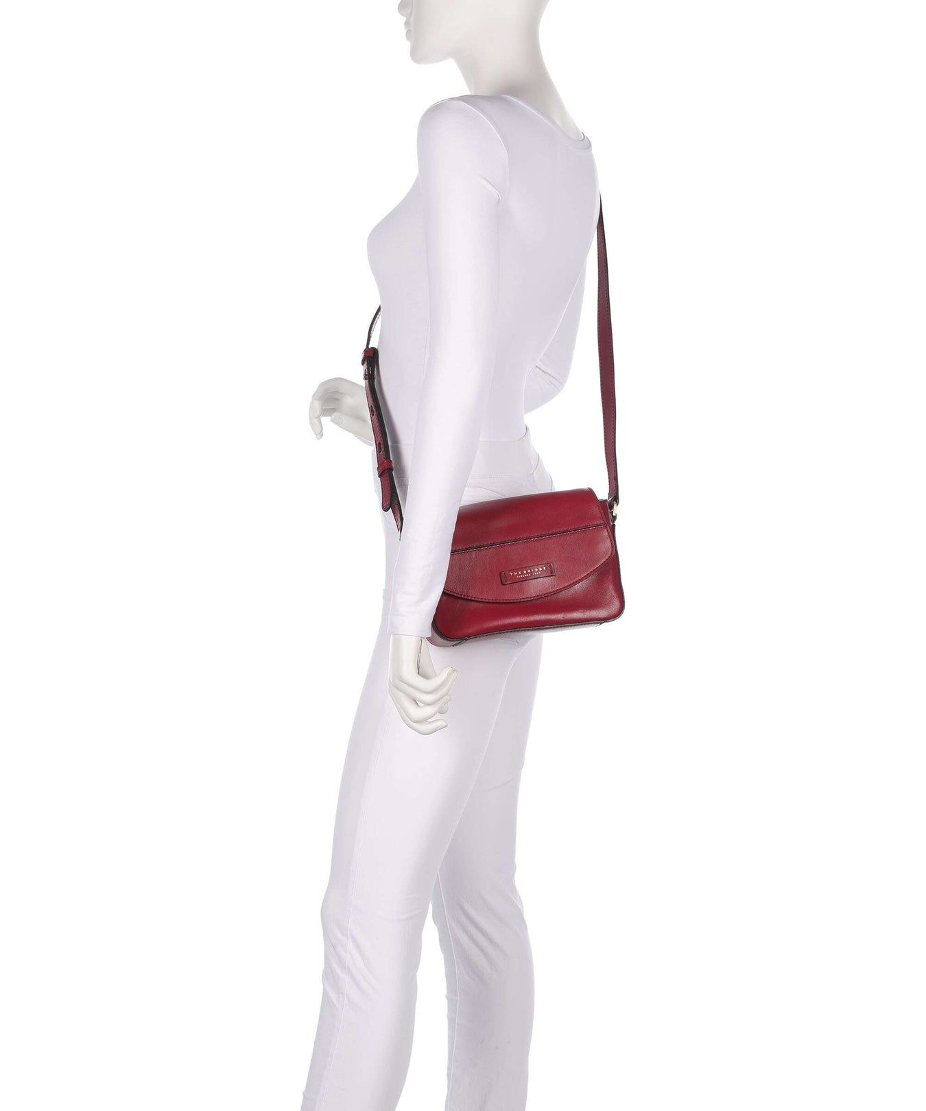 The Bridge Iolanda Crossbody bag rosso ribes