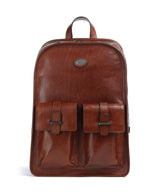 The Bridge Isaia Ruksak marrone/rut scamosciato opaco