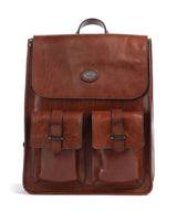 The Bridge Isaia Ruksak marrone/rut scamosciato opaco