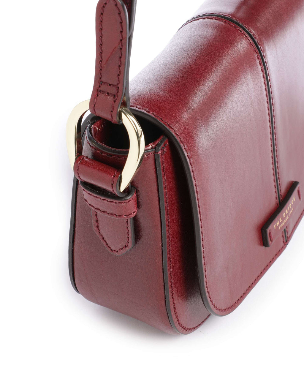 The Bridge Faentina Crossbody bag dark red