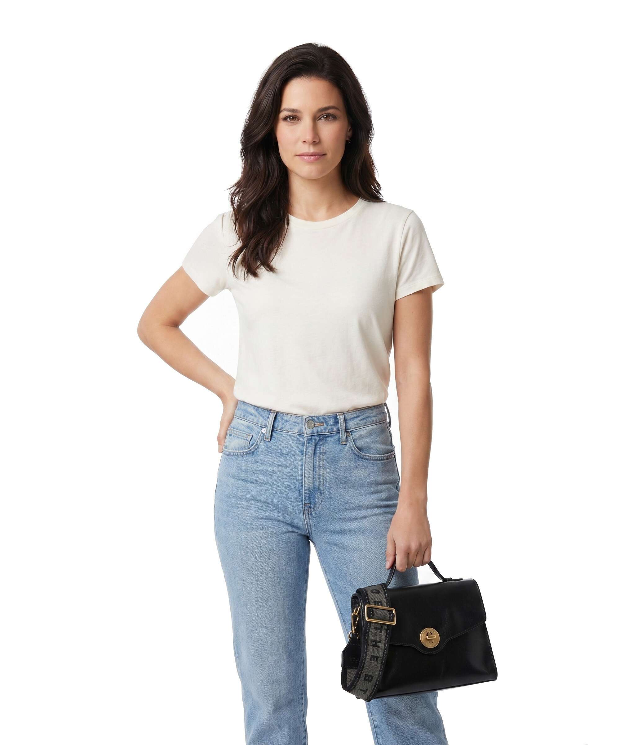The Bridge Irene Handbag nero