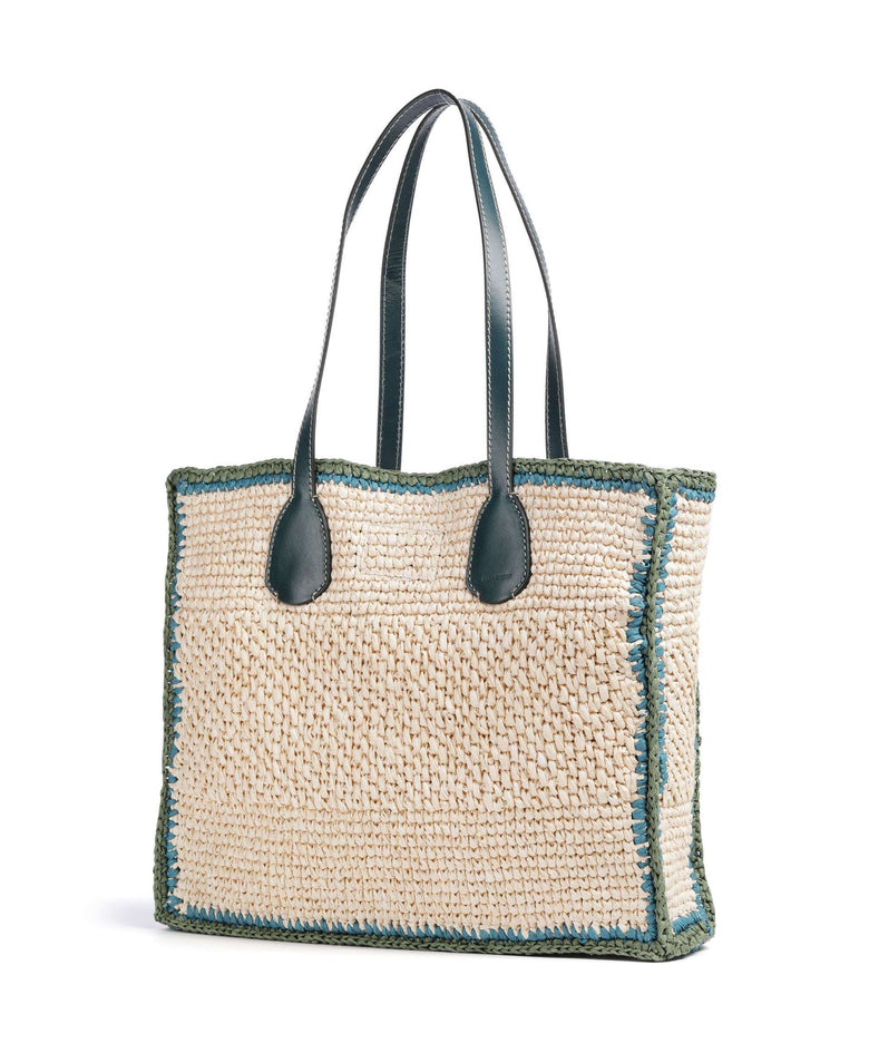 The Bridge Luna Tote bag pavone