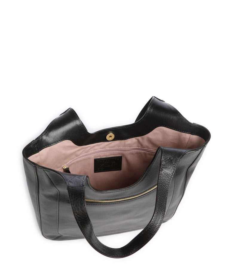 The Bridge Luce Soft Hobo bag nero