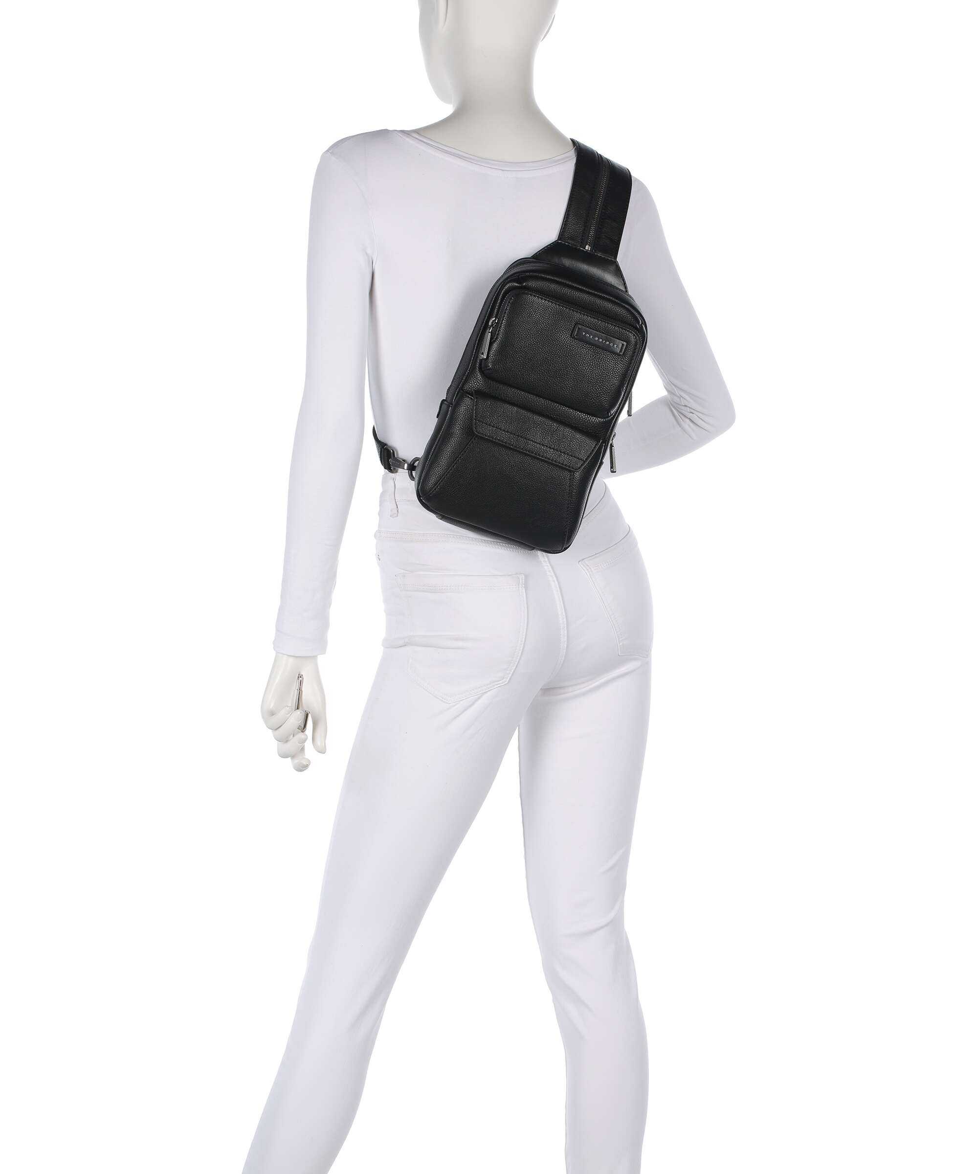 The Bridge Ludovico Sling bag nero