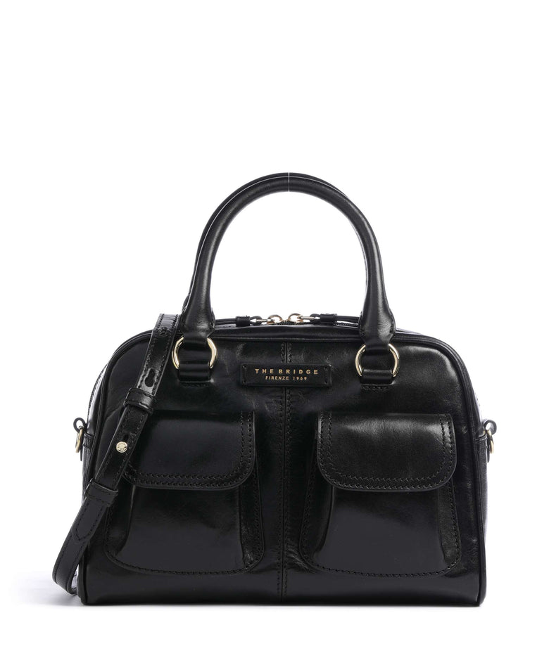 The Bridge Flora Handbag nero