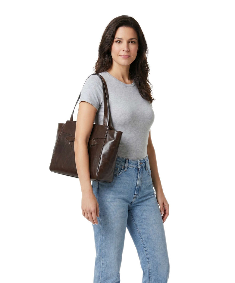 The Bridge Lucrezia Tote bag moka