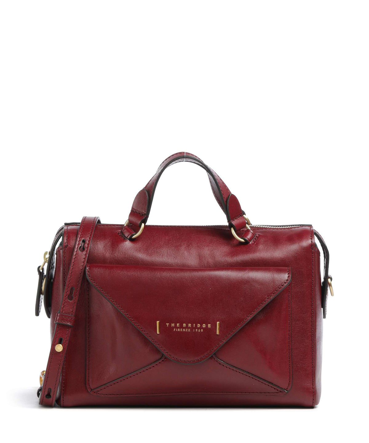 The Bridge Frida Handbag barolo
