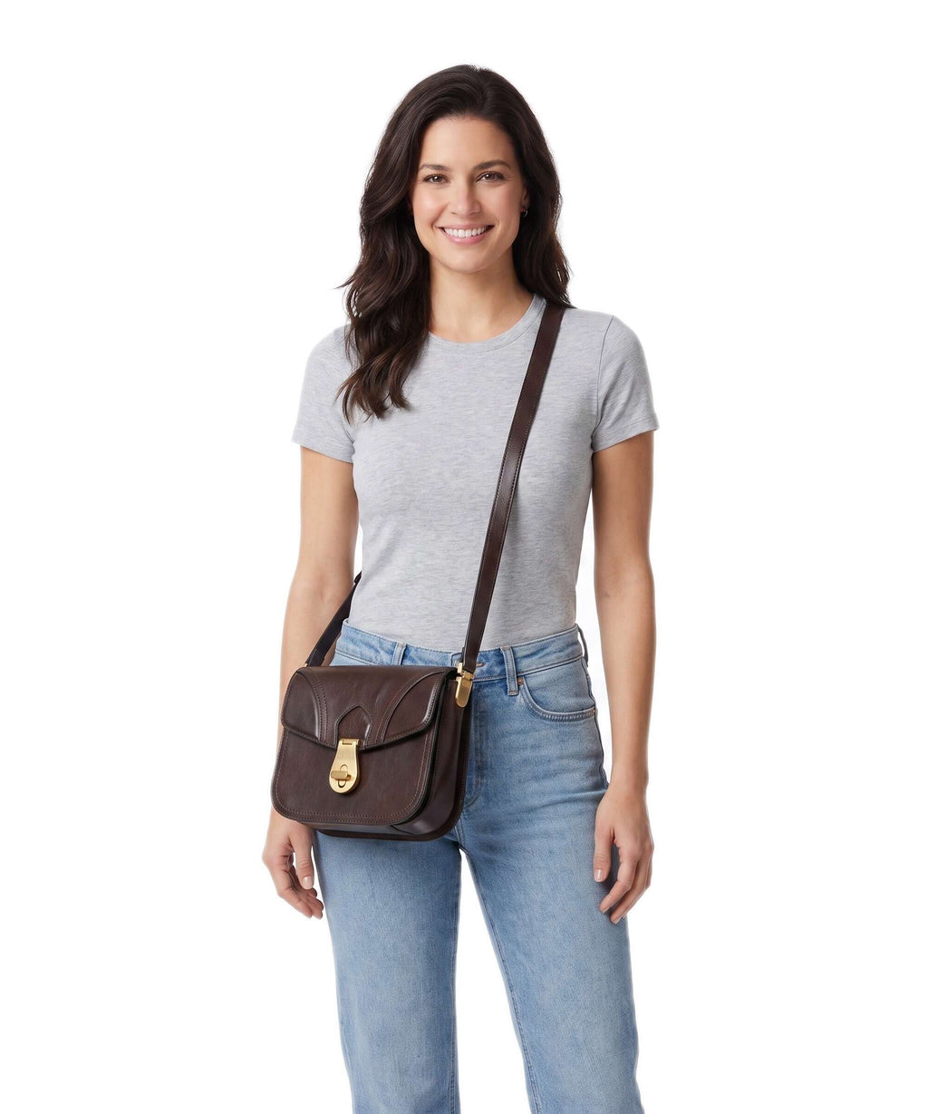 The Bridge Mia Crossbody bag moka