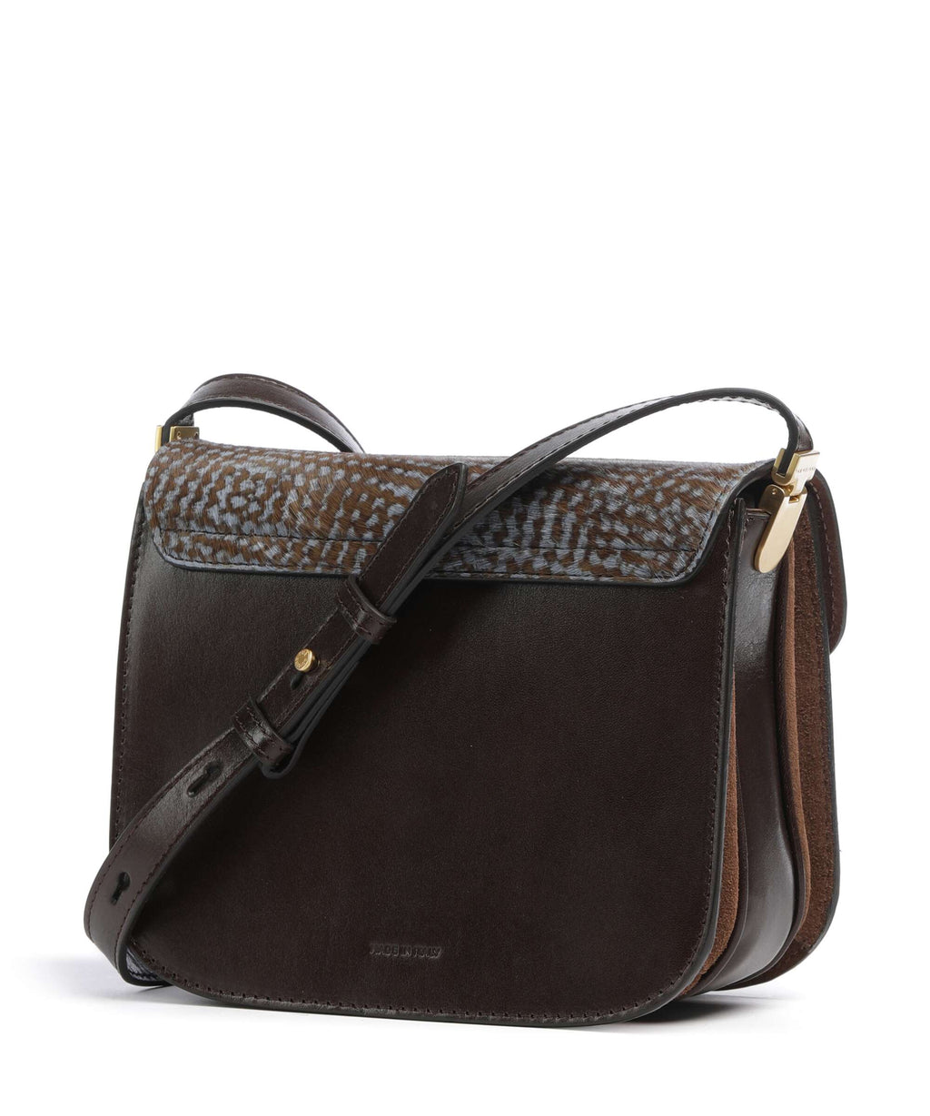 The Bridge Mia Wow Crossbody bag moka/azzurro