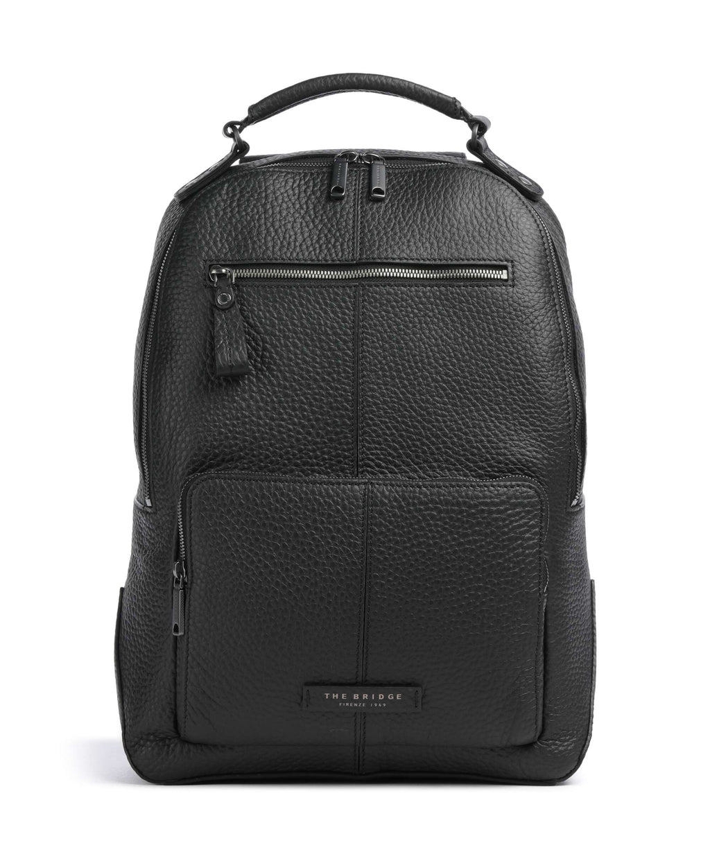 The Bridge Manfredi Backpack nero