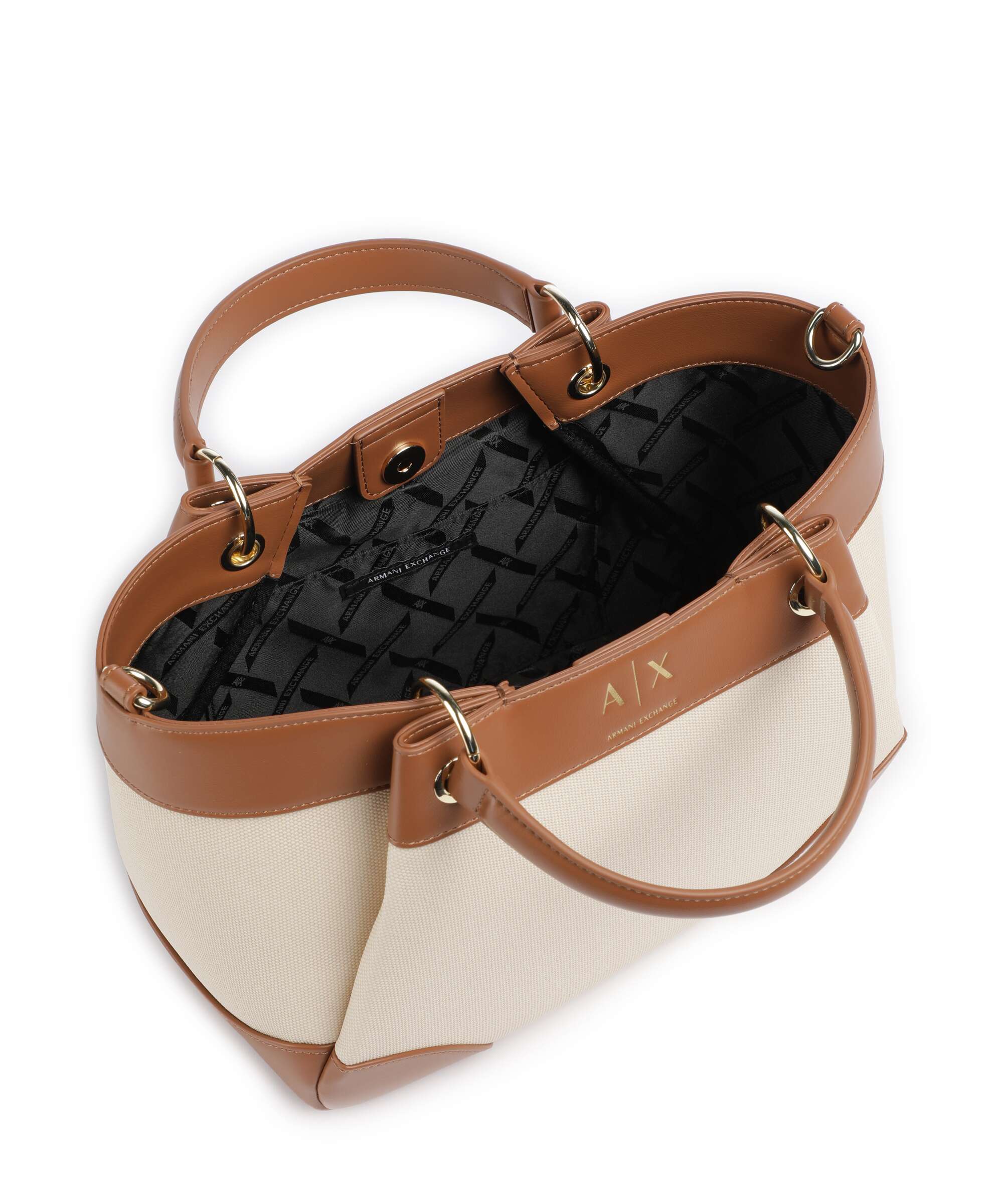 Armani Exchange Wave M Handbag natural/saline clay
