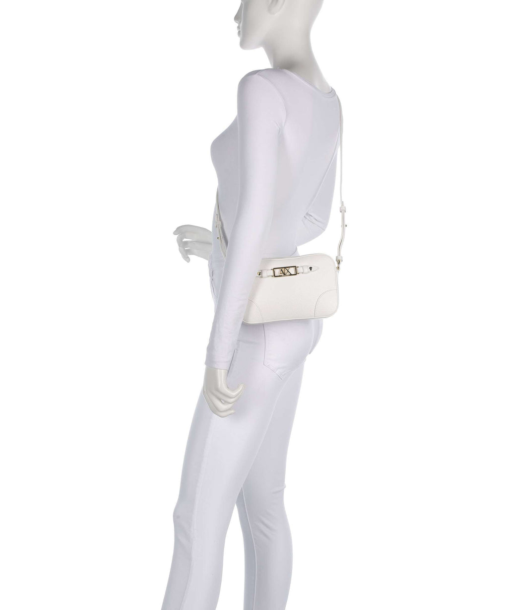 Armani Exchange Polly Crossbody bag off white
