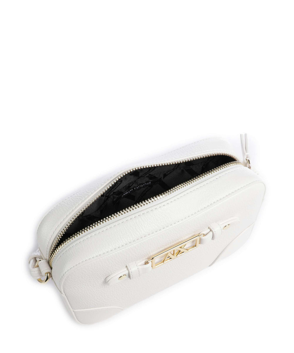Armani Exchange Polly Crossbody bag off white