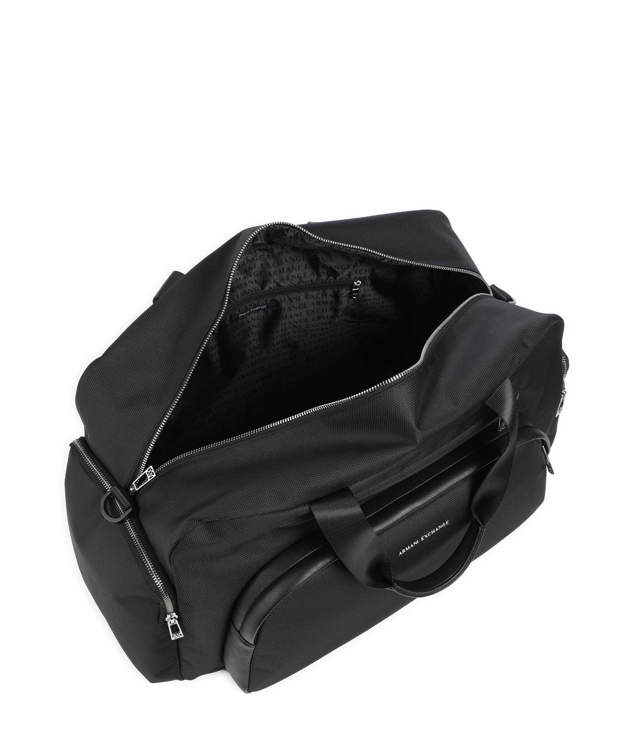 Armani Exchange Singapore Weekend bag black