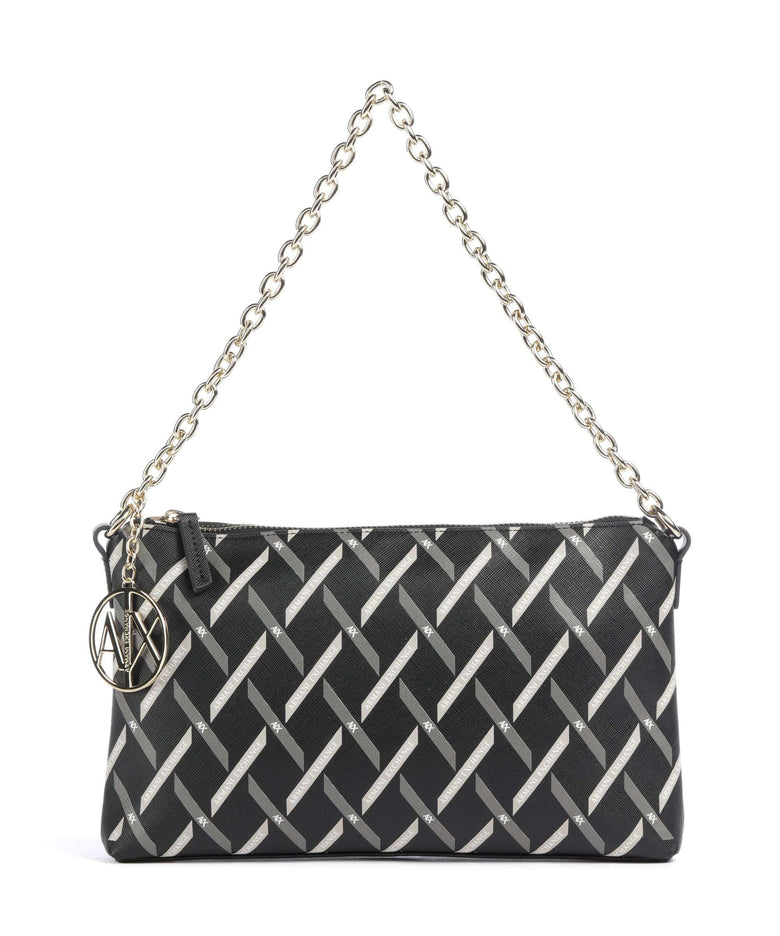 Armani Exchange Gynger Logo Shoulder bag black