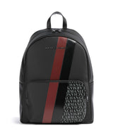 Armani Exchange Dylan Backpack black/pomegranate/black shiny