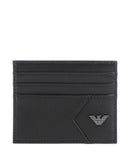 Emporio Armani Premium Nappa Futrola za kreditnu karticu black beauty