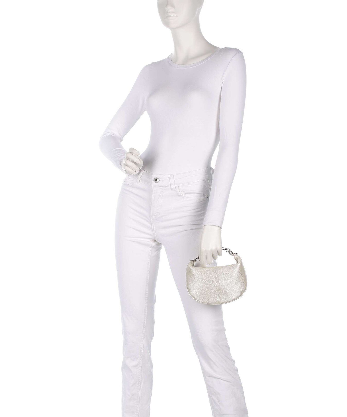 Armani Exchange Polly Mini Handbag sound sand