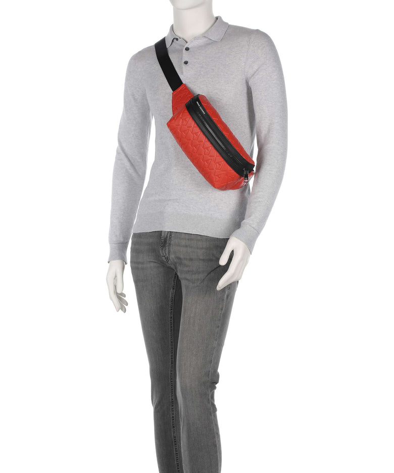 Armani Exchange Liam Fanny pack pureed pumpkin