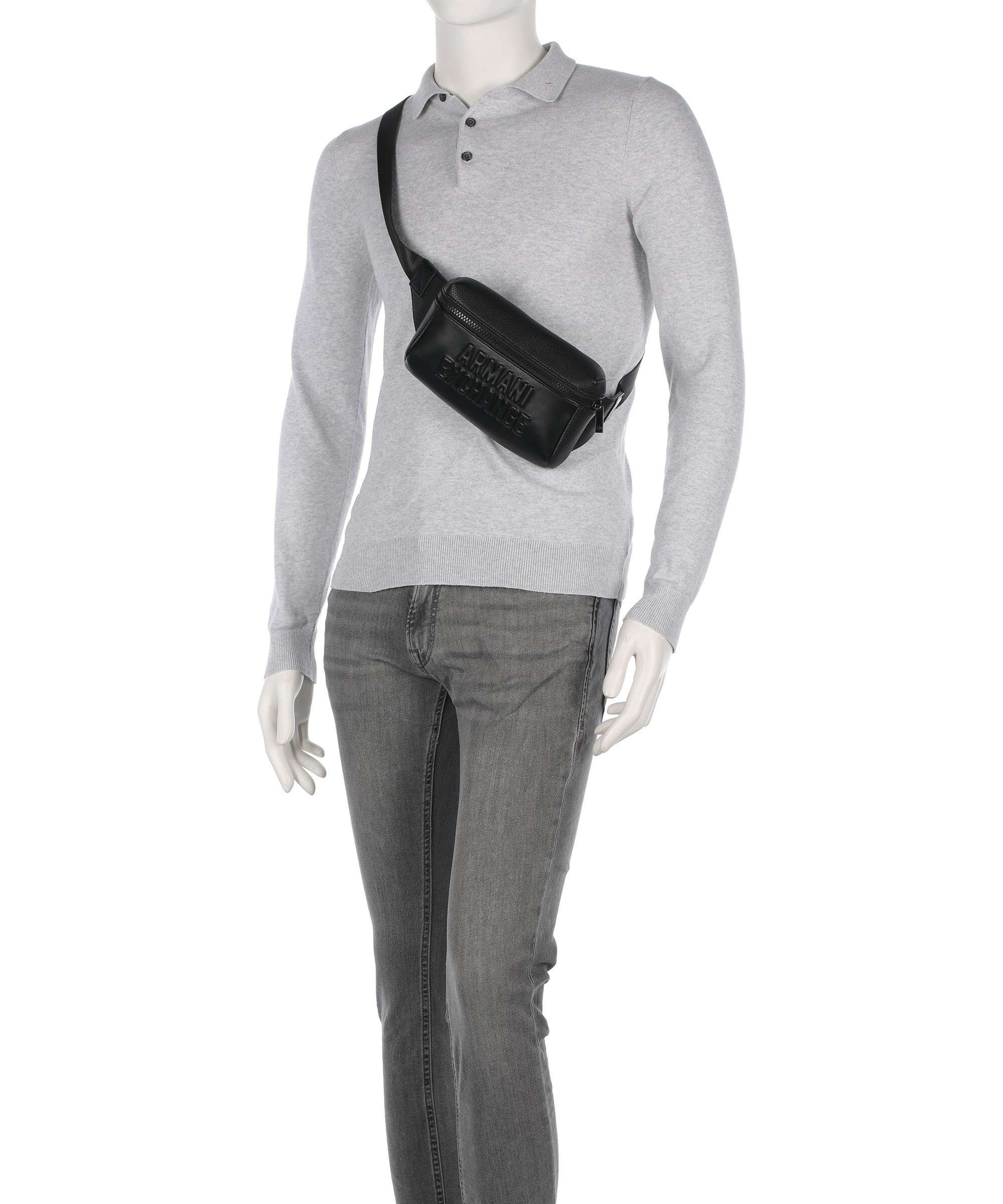 Armani Exchange Gerard Belt bag black