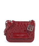 Armani Exchange Liz Patent Torba preko ramena red dahlia