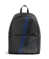 Armani Exchange Dylan Backpack deep navy/estate blue/deep navy shiny