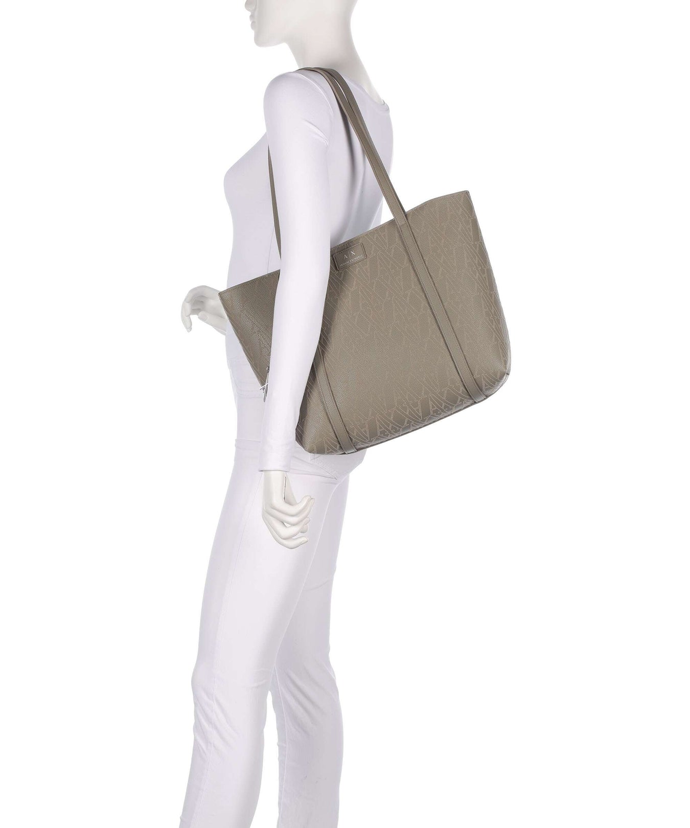 Armani Exchange Silvye Tote bag brown bass