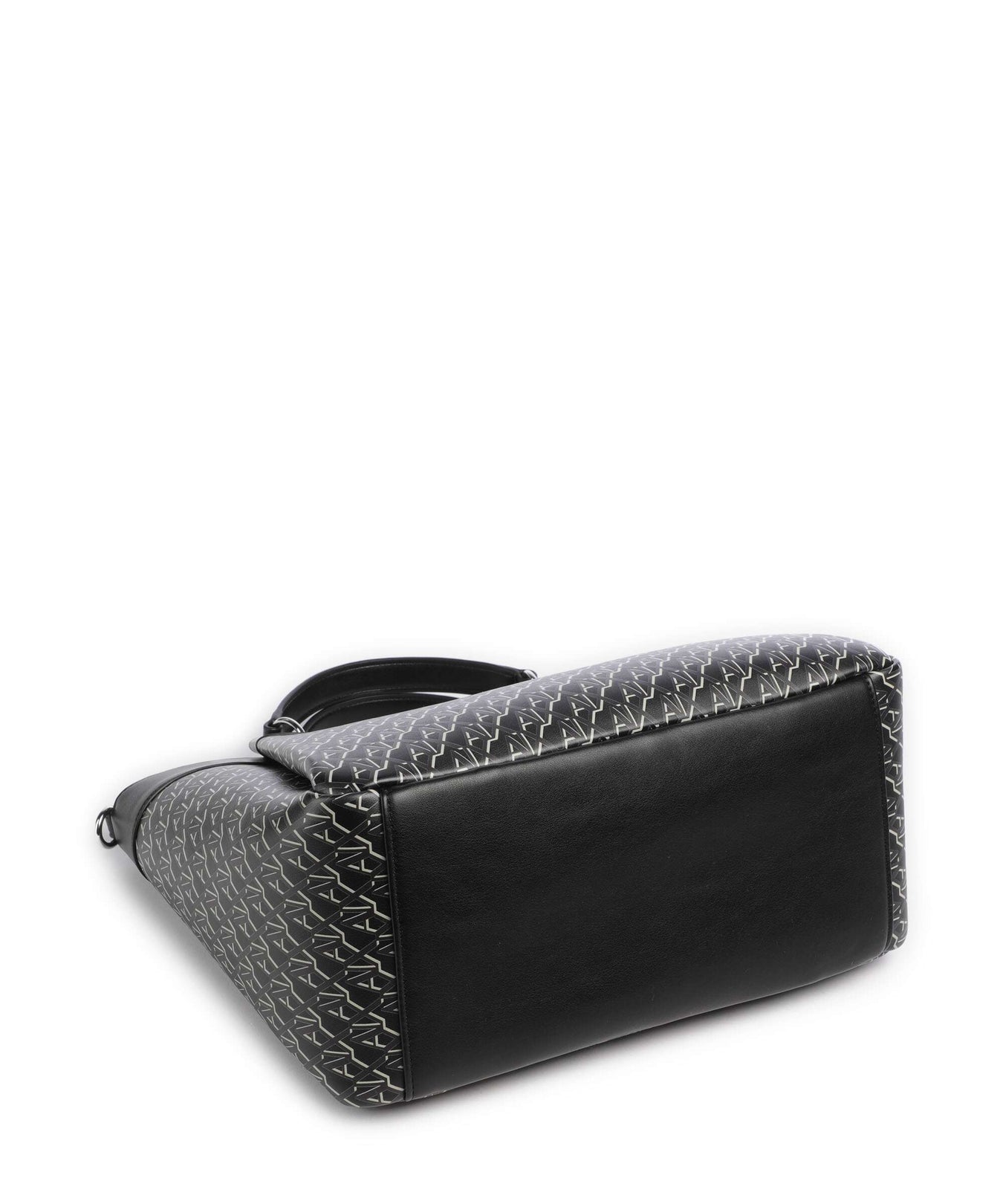 Armani Exchange Wave Monogram L Handbag black