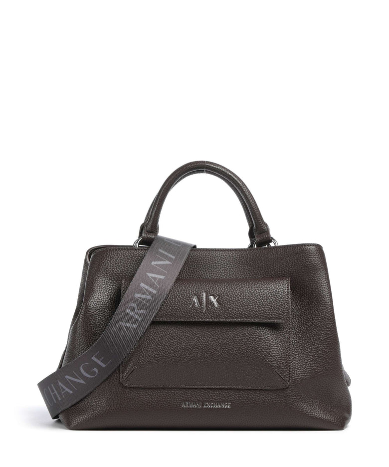 Armani Exchange Nicole M Handbag hot fudge