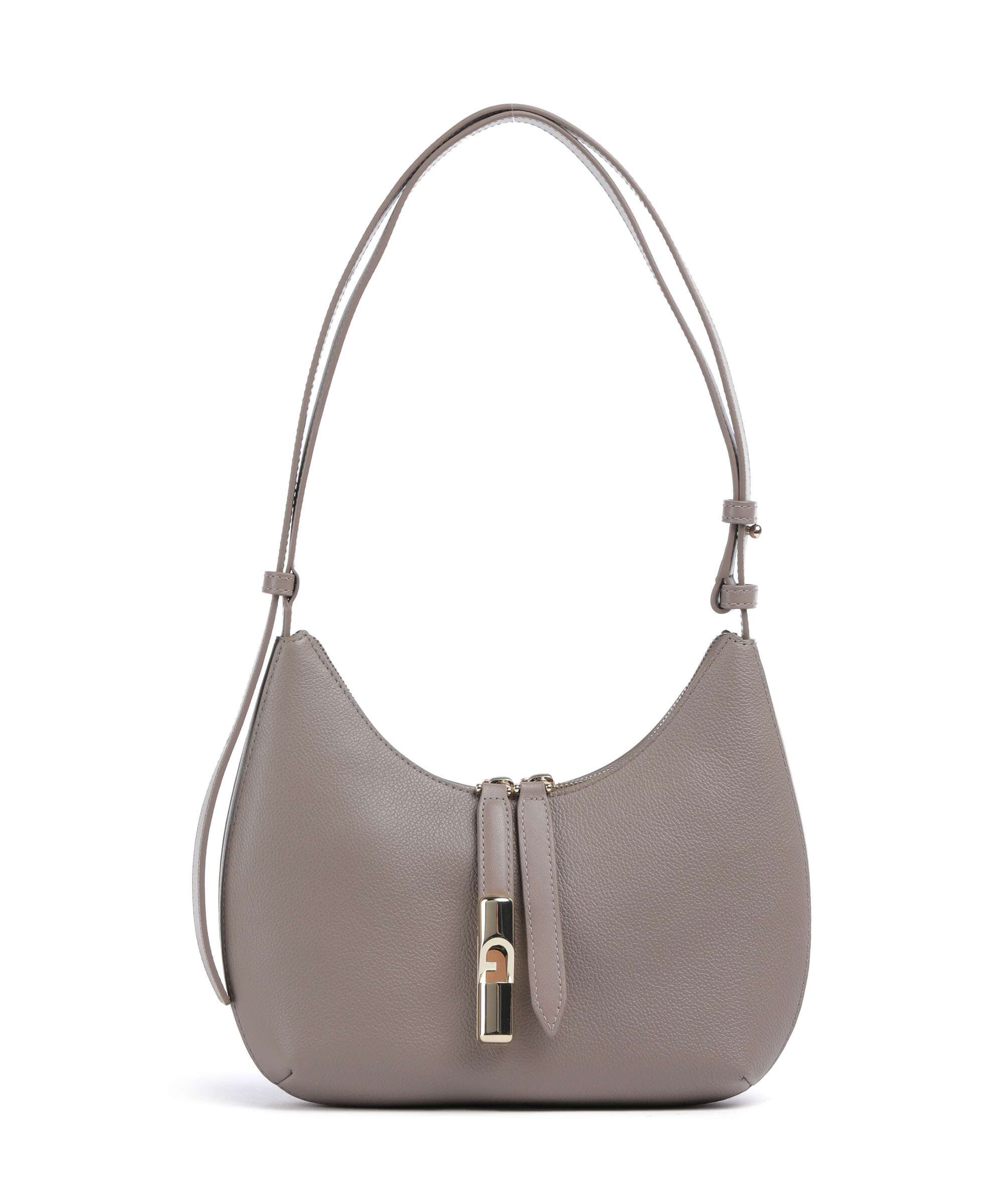 Furla Goccia S Shoulder bag stucco gray/mauve