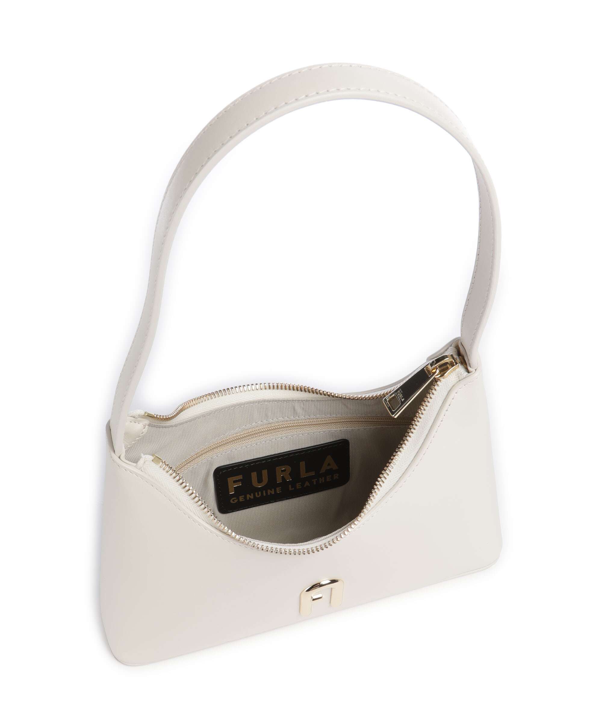 Furla Diamante Mini Shoulder bag panna