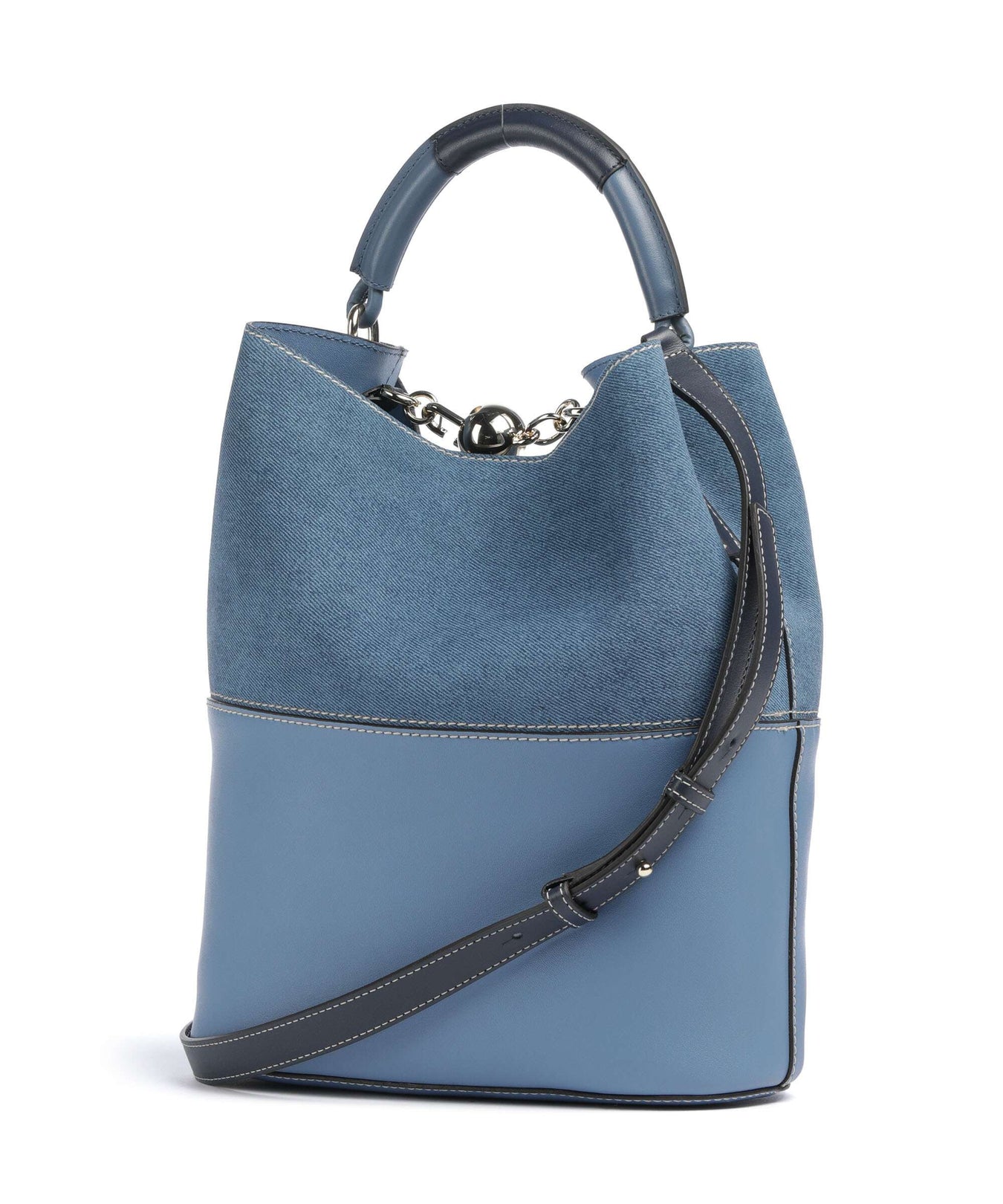 Furla Sfera S Bucket bag denim