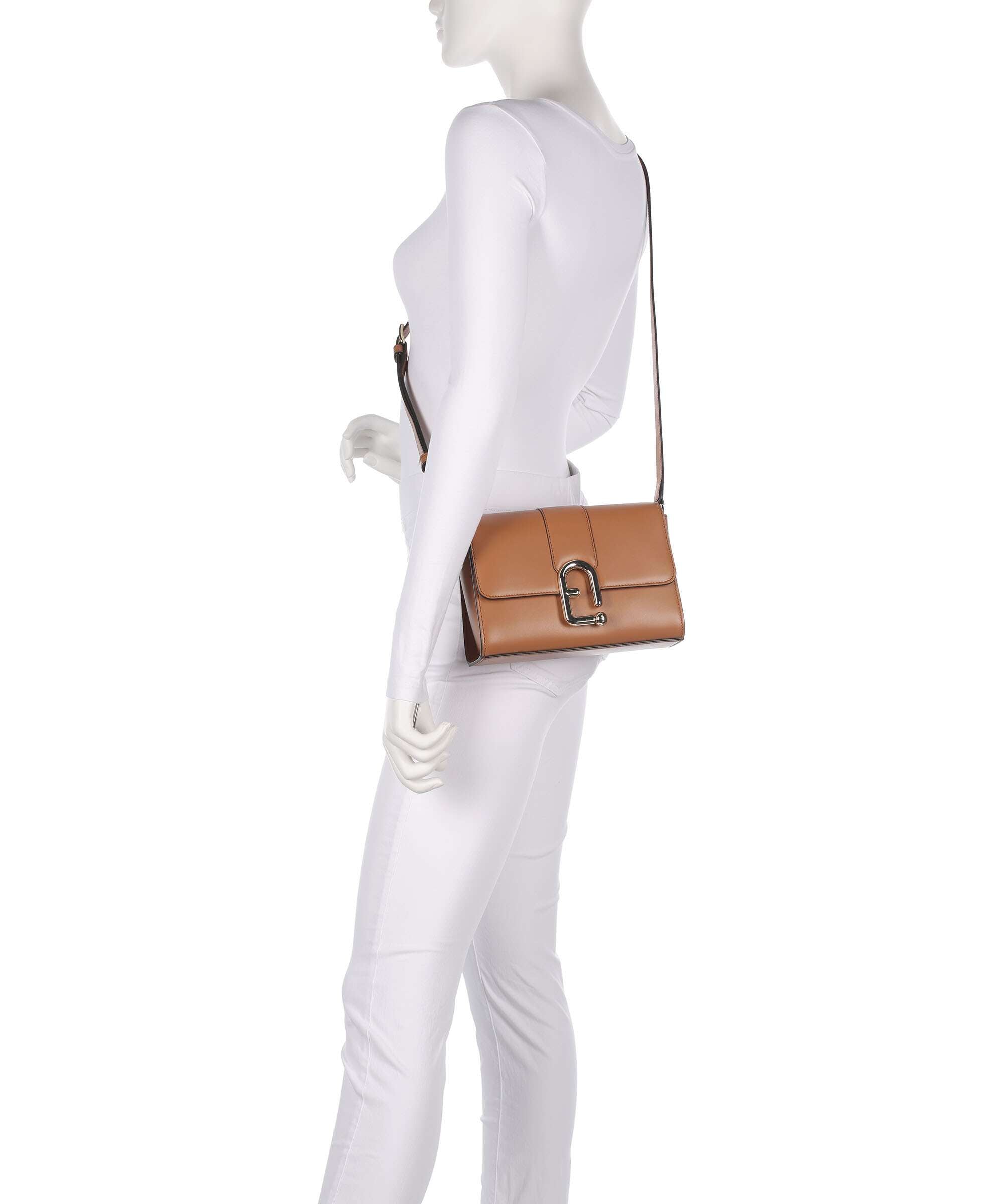 Furla Nuvola S Crossbody bag brandy