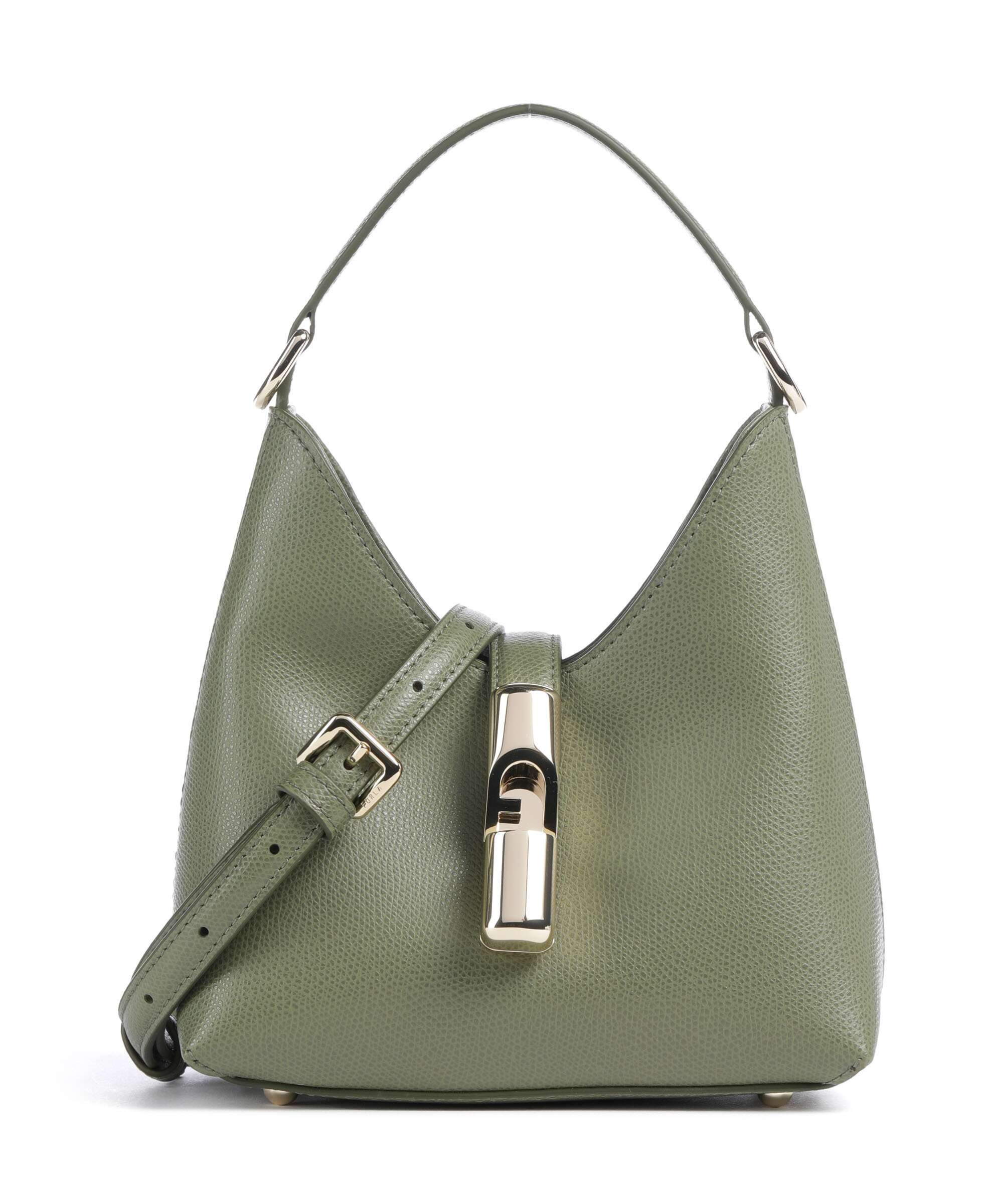 Furla Iride Mini Crossbody bag avocado