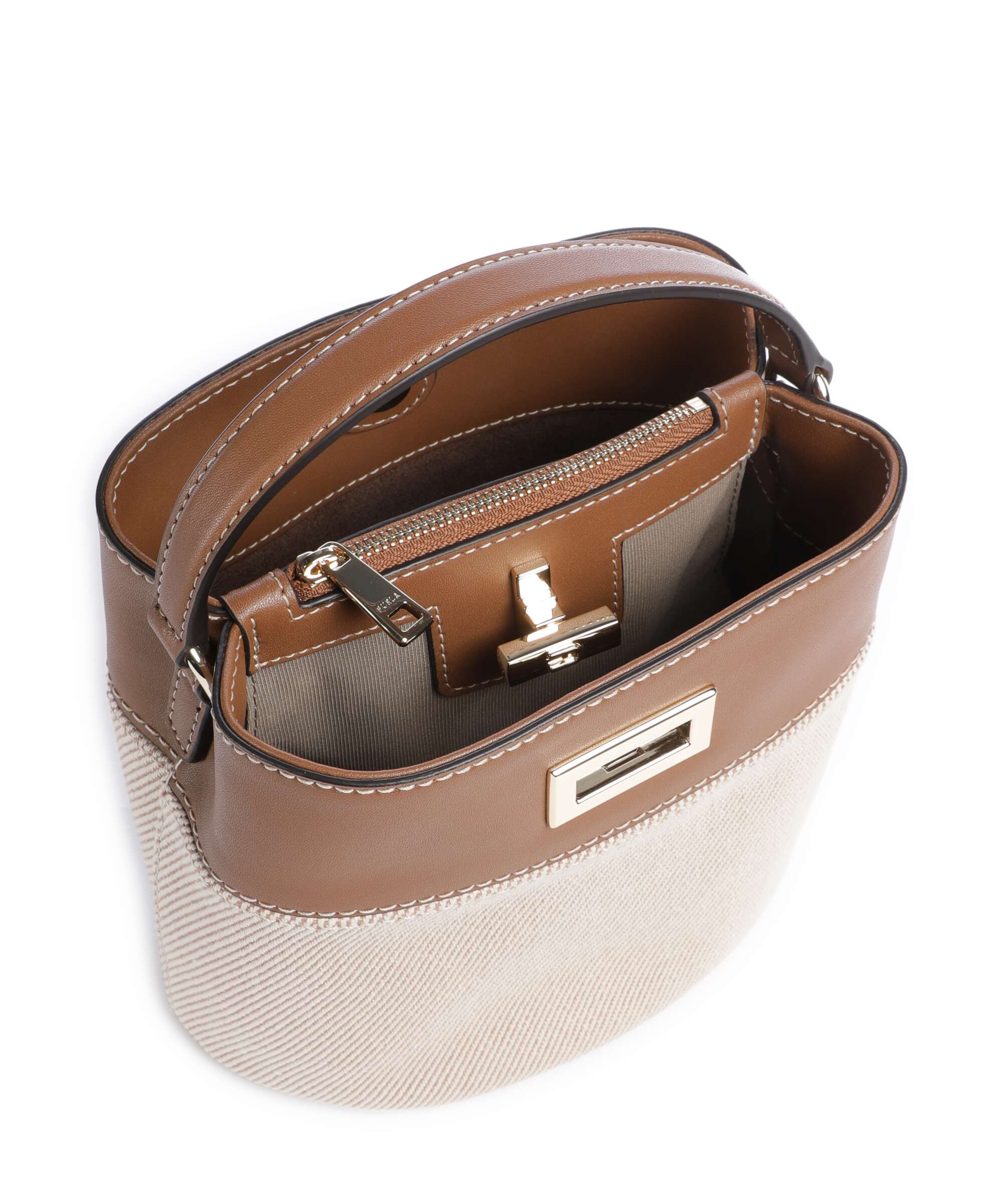 Furla Amelia Mini Bucket bag toni cognac