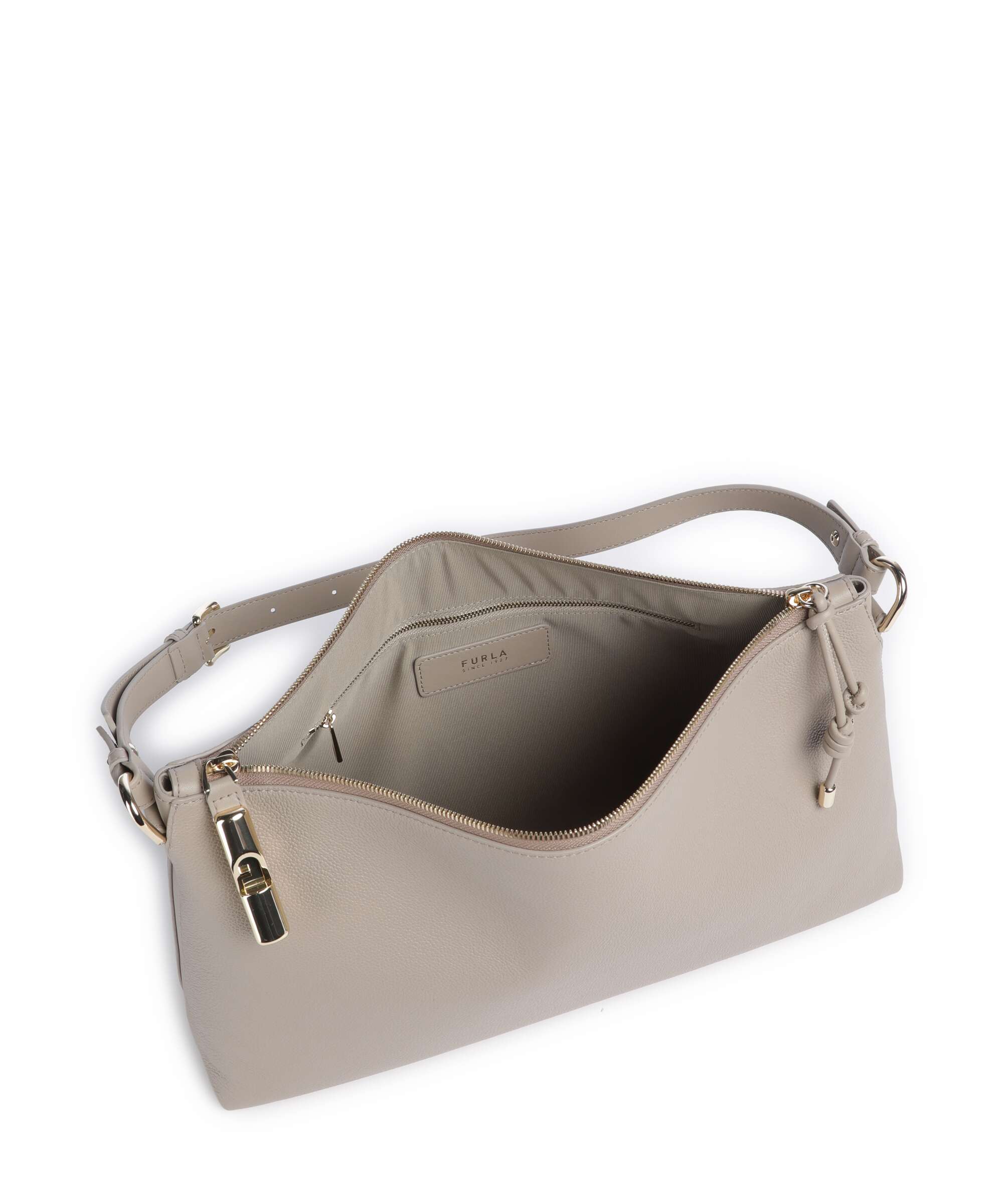 Furla Debby M Hobo bag linen