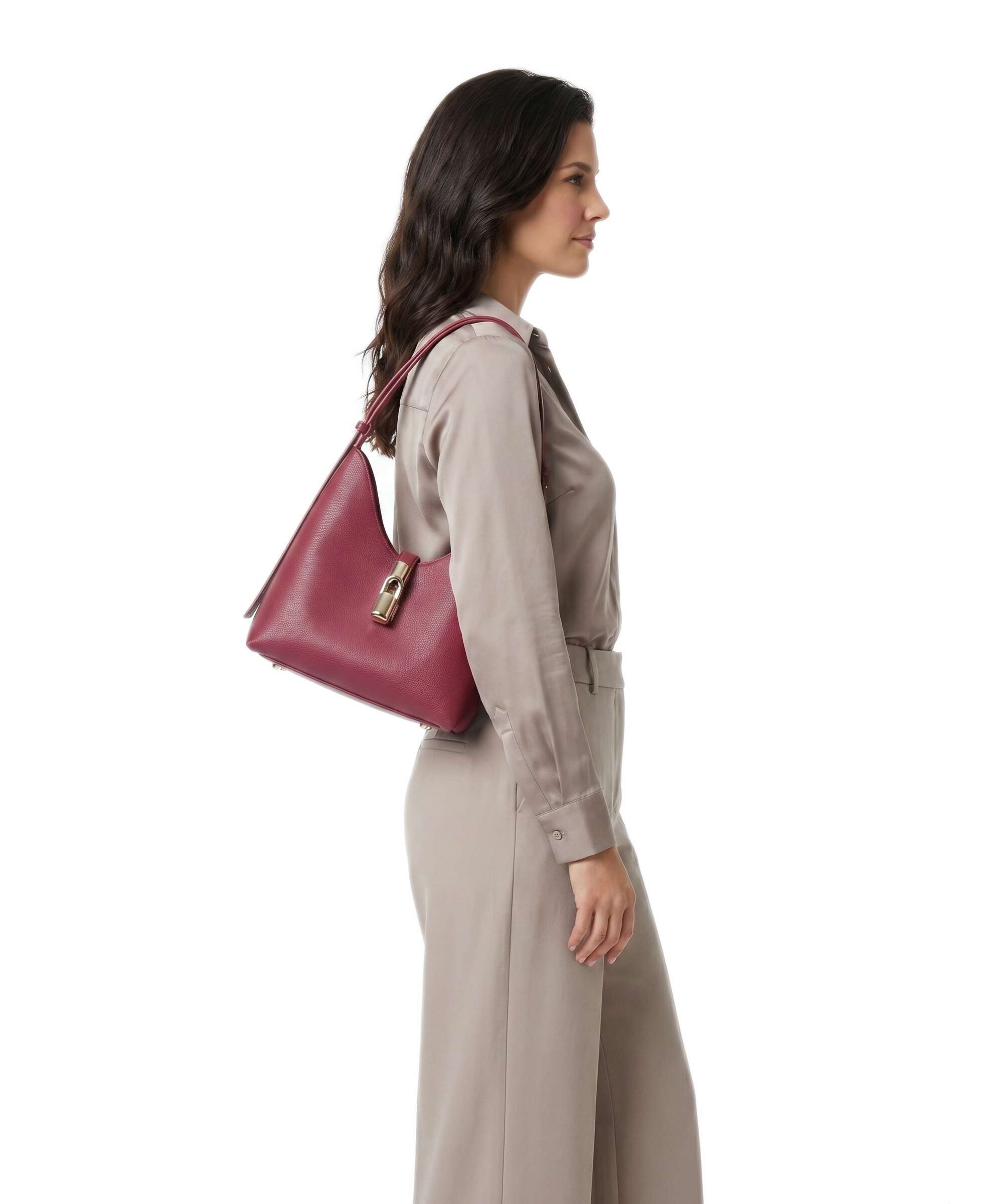 Furla Goccia S Shoulder bag rododendro