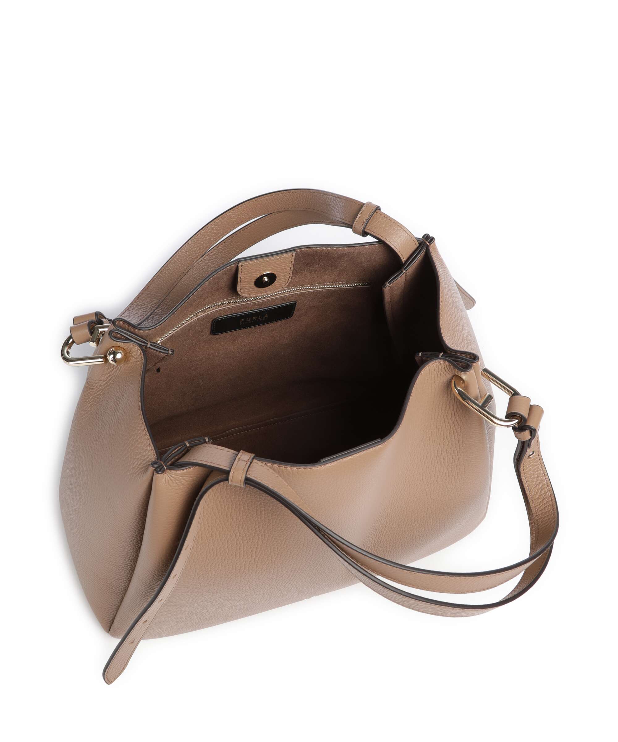 Furla Nuvola L Hobo bag toffee