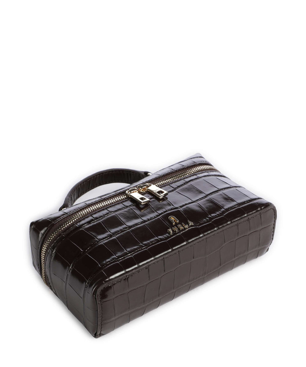 Furla Camelia Micro Crossbody bag cioccolato