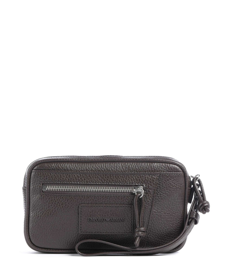 Emporio Armani Business Toiletry bag black coffee