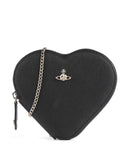 Vivienne Westwood Heart Saffiano Biogreen Torba preko ramena black